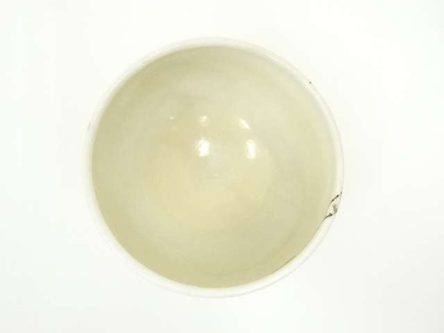 道具 ] - 道具 京焼 通次阿山造 粉引虎茶碗（共箱） | ネットショップ